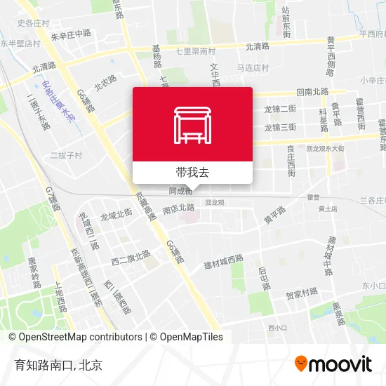 育知路南口地图