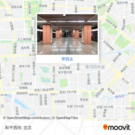 和平西街地图