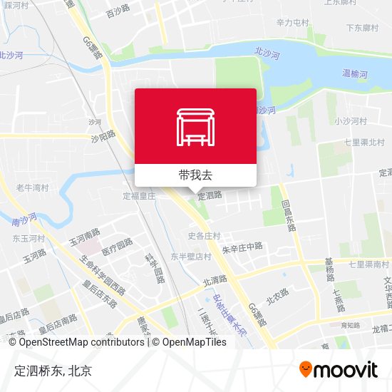 定泗桥东地图
