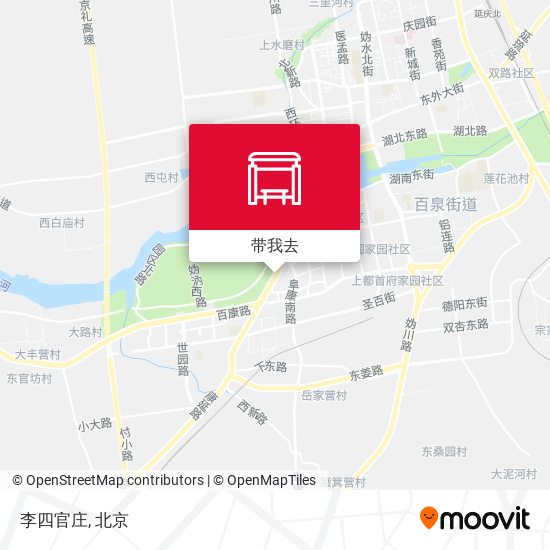 李四官庄地图