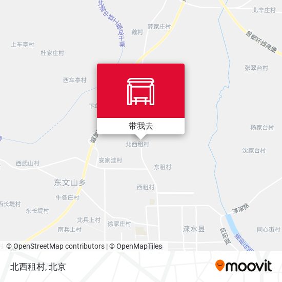 北西租村地图