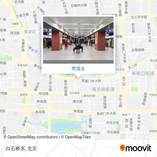 白石桥东地图