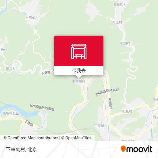 下苇甸村地图