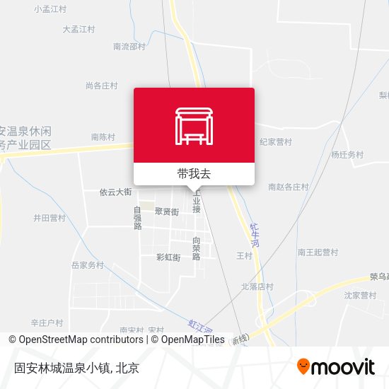 固安林城温泉小镇地图