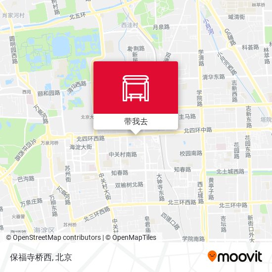 保福寺桥西地图