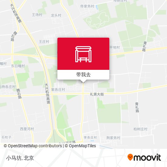 小马坊地图