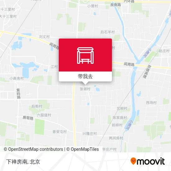 下禅房南地图