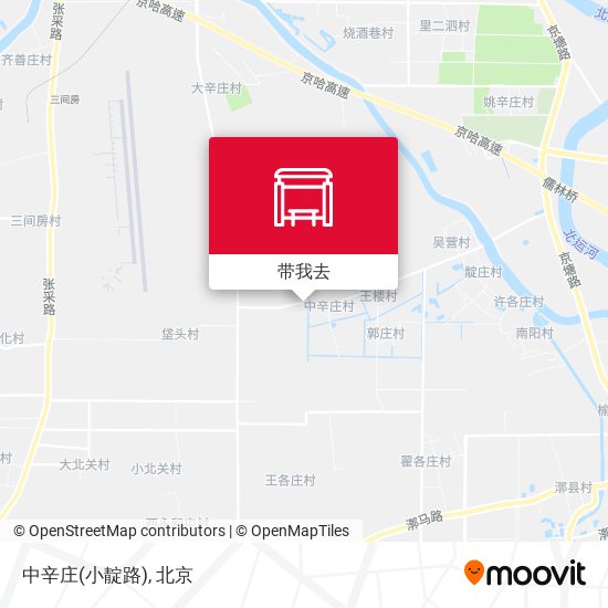 中辛庄(小靛路)地图