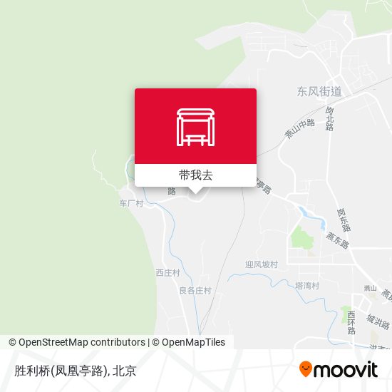 胜利桥(凤凰亭路)地图