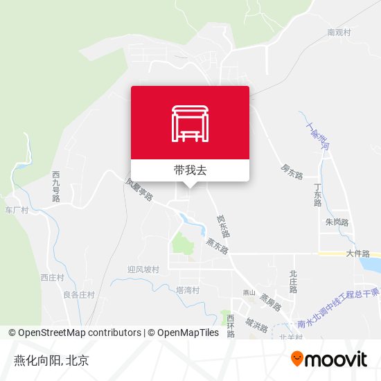 燕化向阳地图