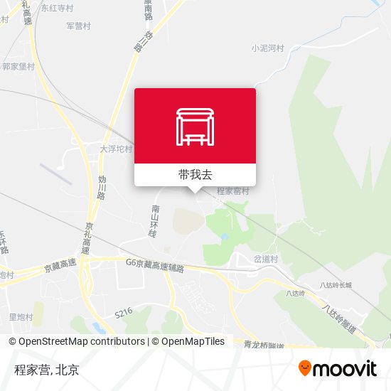 程家营地图