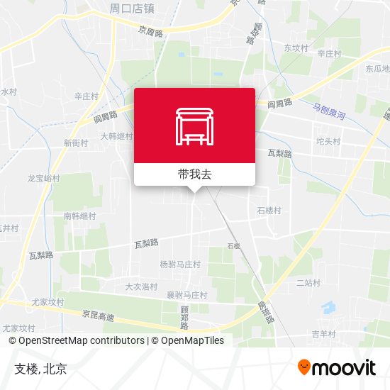 支楼地图