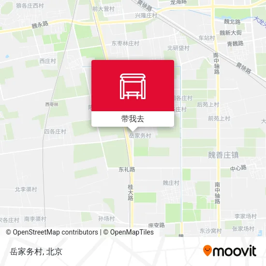 岳家务村地图