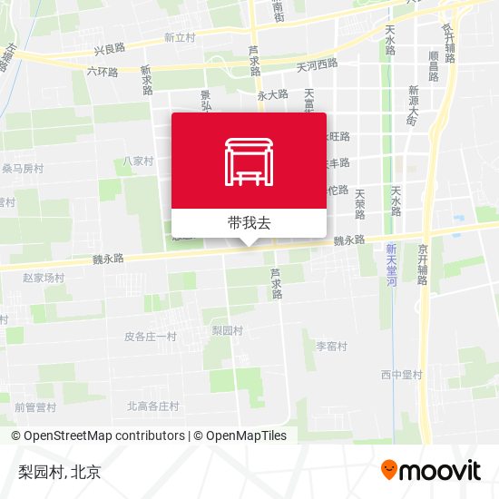 梨园村地图