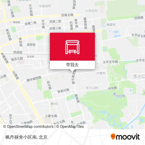枫丹丽舍小区南地图