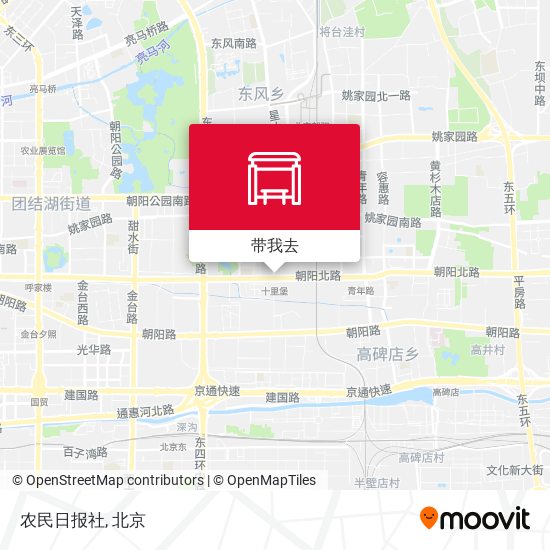 农民日报社地图