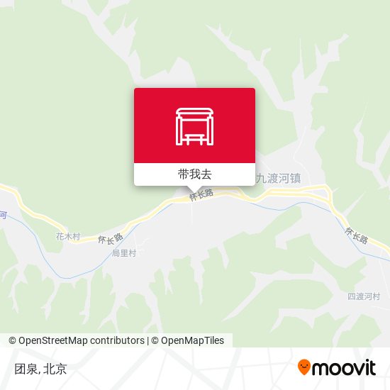 团泉地图