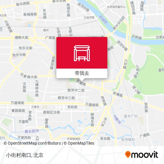 小街村南口地图
