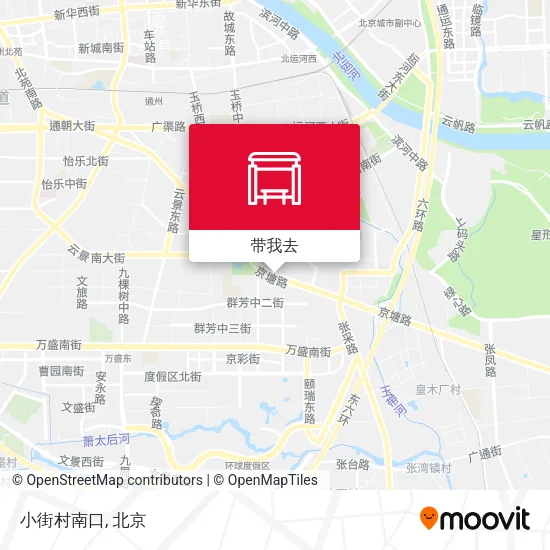 小街村南口地图