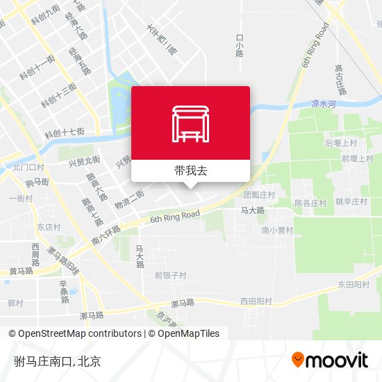 驸马庄南口地图