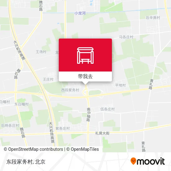 东段家务村地图