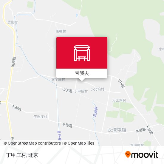 丁甲庄村地图