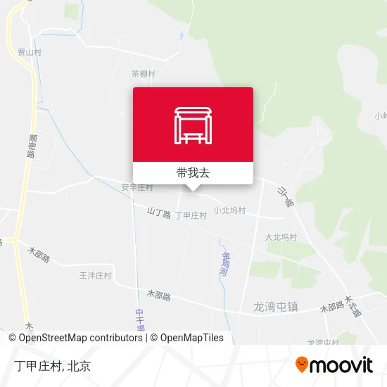 丁甲庄村地图
