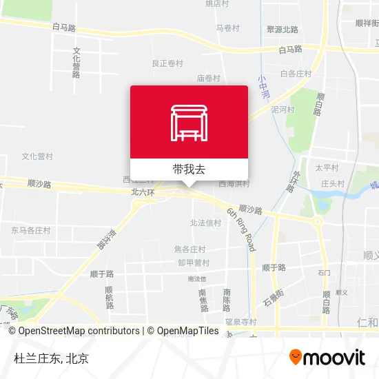 杜兰庄东地图