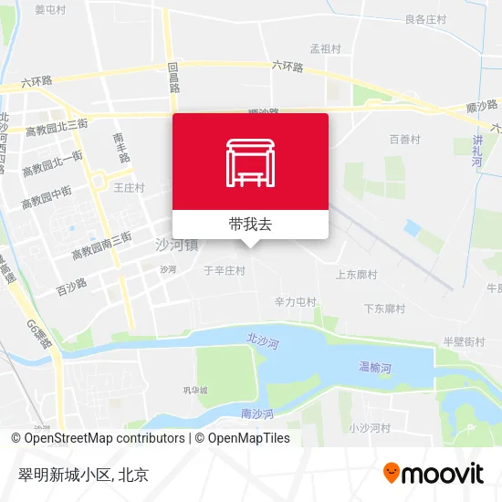翠明新城小区地图