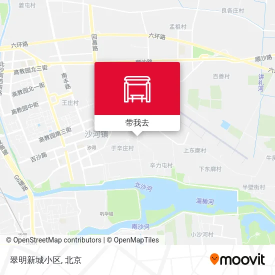 翠明新城小区地图