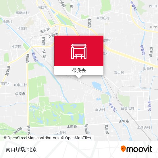 南口煤场地图