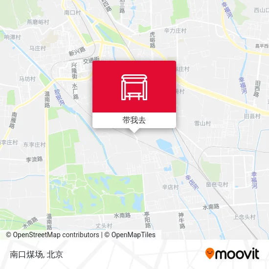 南口煤场地图