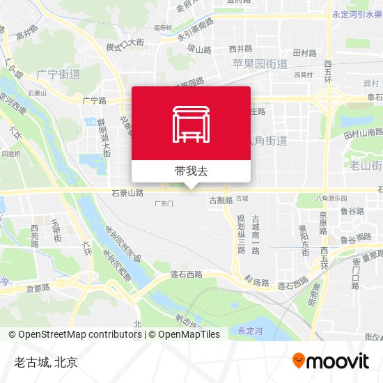 老古城地图