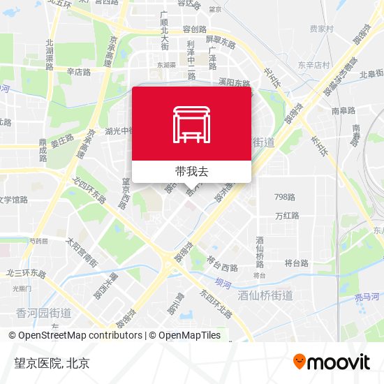 望京医院地图