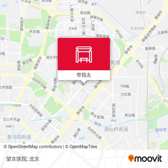 望京医院地图