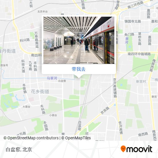 白盆窑地图
