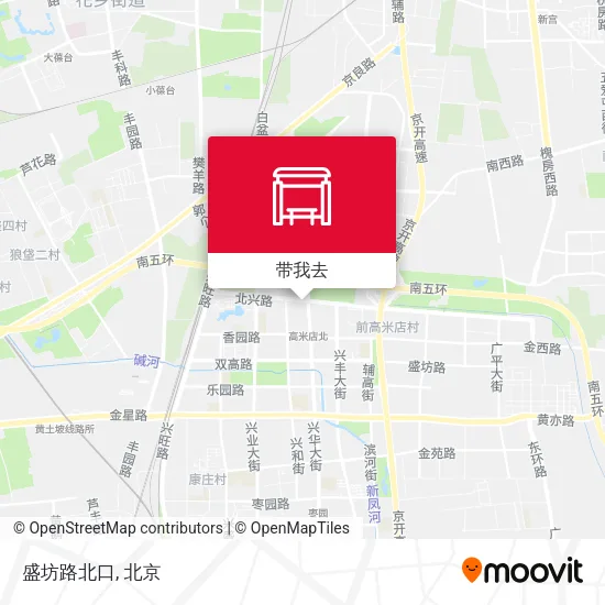 盛坊路北口地图