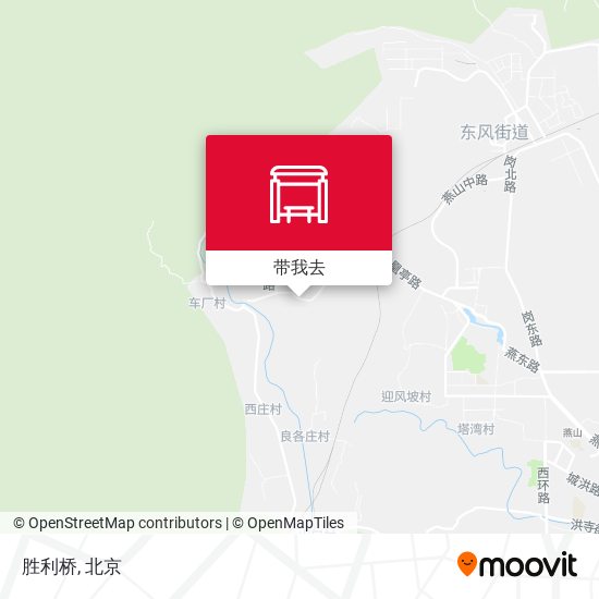 胜利桥地图