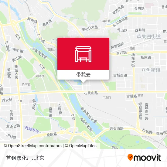 首钢焦化厂地图
