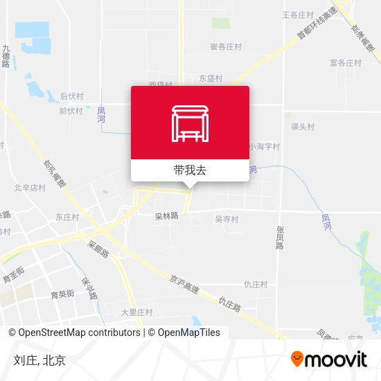 刘庄地图