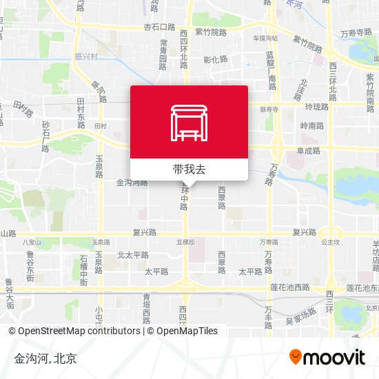 金沟河地图