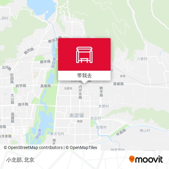 小北邵地图