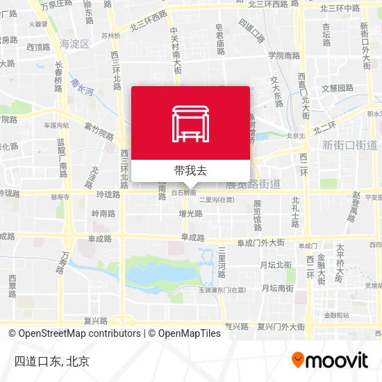 四道口东地图