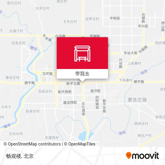 畅观楼地图