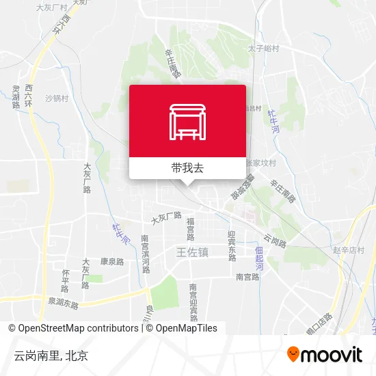 云岗南里地图