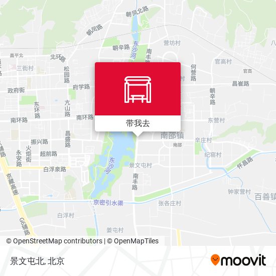 景文屯北地图