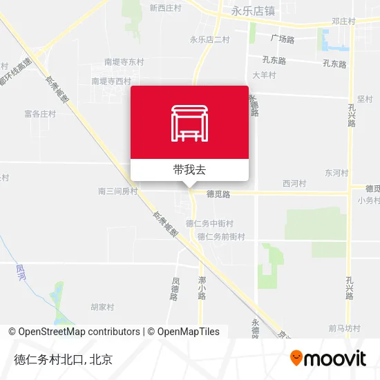 德仁务村北口地图