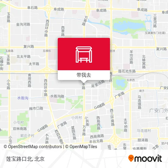 莲宝路口北地图