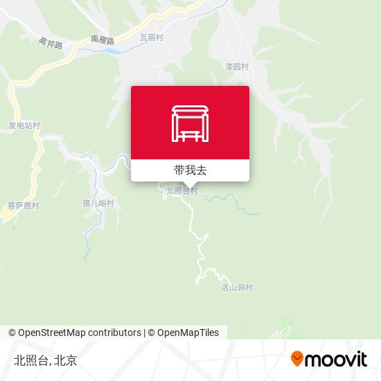 北照台地图