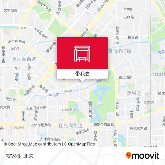 安家楼地图
